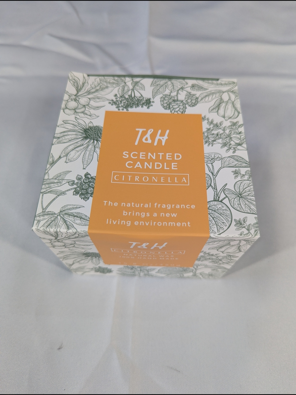 Outdoor & Indoor Large Citronella Candle | Highly Scented Aromatherapy at Home